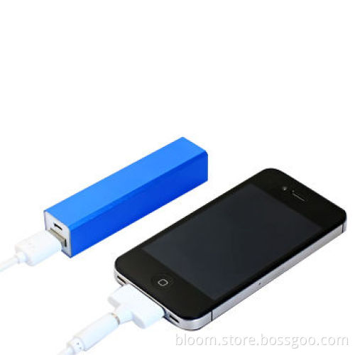 Emergency Travel Charger for Mobile Phone, 18650 Battery, Aluminium CaseNew